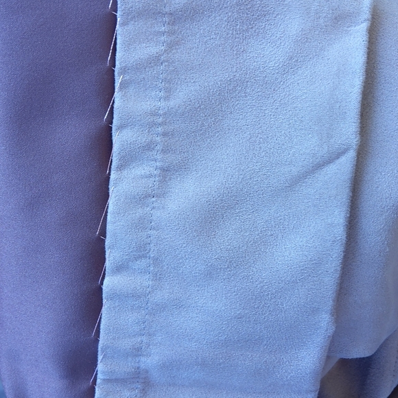 Point Zero Mauve Micro Suede Straight Leg Y2K Pant- Sz. 13 - Picture 8 of 8